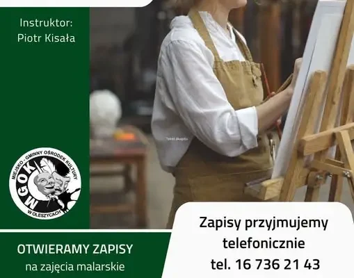 Zajęcia malarskie w MGOK w Oleszycach – rozwiń swoją kreatywność