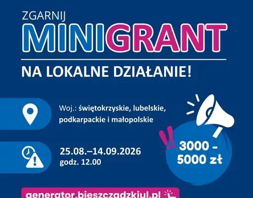 Trwa nabór wniosków w konkursie „Fundusz Inicjatyw MRW – Działam, bo lubię!” – dotacje do 5 tys. zł