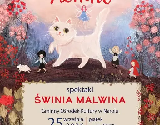 Teatr NEMNO zawita do Narola ze spektaklem „Świnia Malwina”