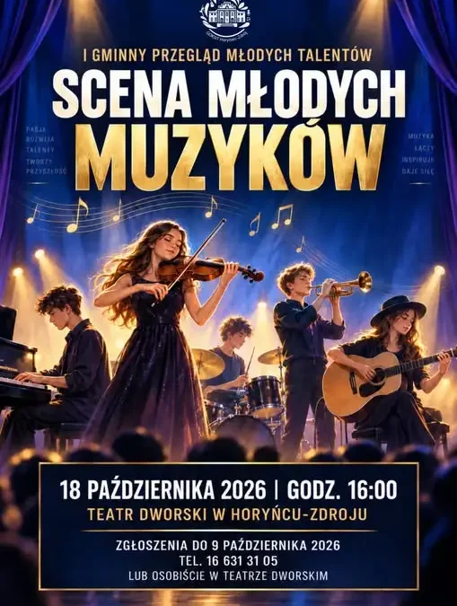 I Gminny Przegląd Młodych Talentów w Horyńcu-Zdroju – zgłoszenia do 9 października