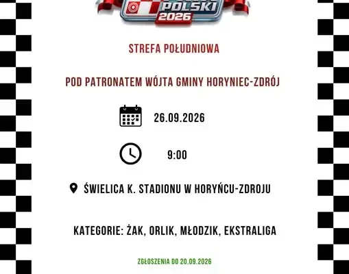 Turniej strefy południowej pod patronatem wójta gminy Horyniec-Zdrój