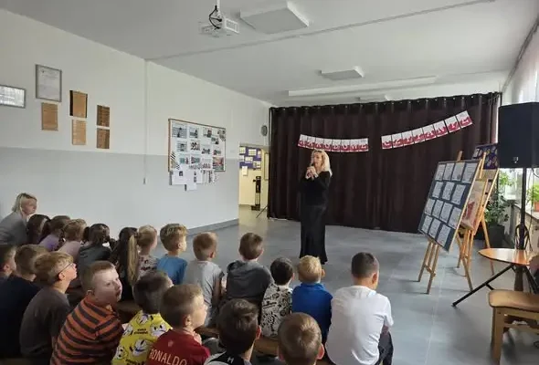 Pogadanka z psychologiem o alarmach i bezpieczeństwie w ZSP w Wielkich Oczach