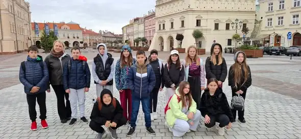 Uczniowie z Lubaczowa odkrywali Jarosław – podziemia i kino