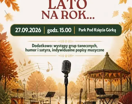 Muzyczne pożegnanie lata w Oleszycach – koncert „Żegnaj lato na rok”