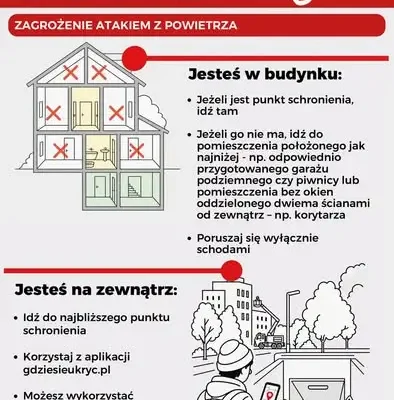 Alert RCB i syreny alarmowe – MSWiA przypomina zasady bezpieczeństwa