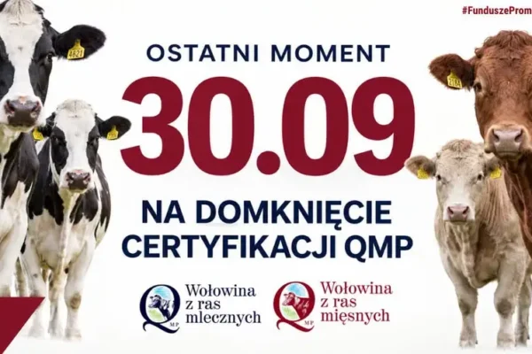 Rolnicy z gminy Lubaczów: certyfikat QMP trzeba mieć do 30 września