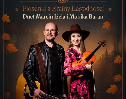 Koncert Jesienny w Oleszycach – Duet Marcin Iżela i Monika Baran
