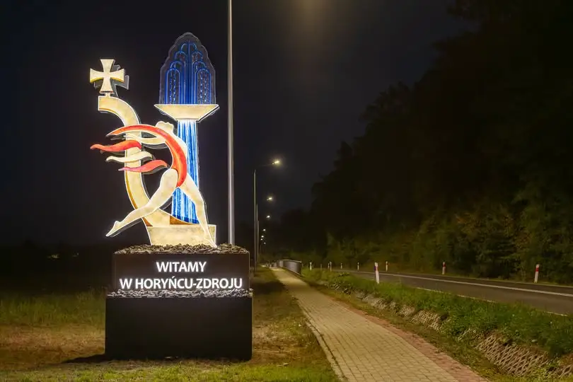 Nowy witacz w Horyńcu-Zdroju – symbol uzdrowiskowej historii