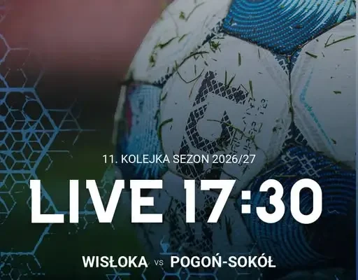 11. kolejka: Wisłoka Dębica kontra Pogoń-Sokół Lubaczów – transmisja online