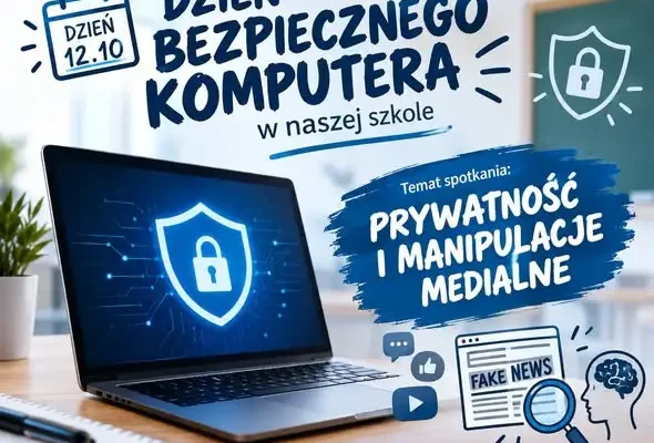 Dzień Bezpiecznego Komputera w szkole – prywatność i manipulacje medialne tematem spotkania
