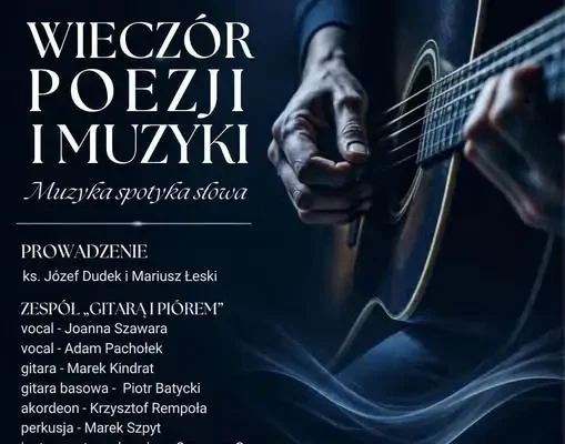 Wieczór Poezji i Muzyki „Muzyka spotyka słowa” w Oleszycach