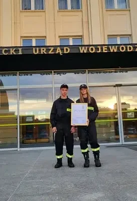 Młodzieżowa Drużyna Pożarnicza z Oleszyc nagrodzona w konkursie ogólnopolskim