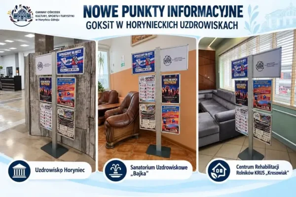 GOKSiT w Horyńcu-Zdroju stawia na bezpośredni kontakt z kuracjuszami i turystami