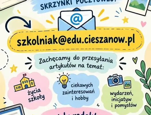 Szkoła w Cieszanowie szuka młodych redaktorów do gazetki „Szkolniak”