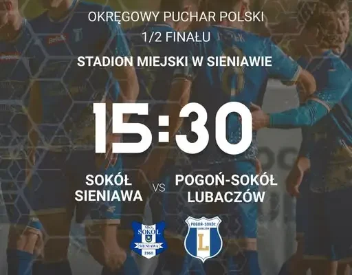 Pogoń-Sokół Lubaczów zagra w półfinale Okręgowego Pucharu Polski