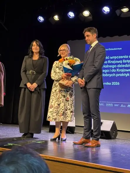Gabriela Kołodziej z Narola uhonorowana Odznaką „Zasłużony dla Kultury Polskiej”