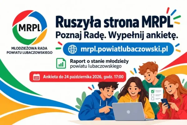 Młodzieżowa Rada Powiatu Lubaczowskiego uruchomiła stronę i ankietę dla młodych
