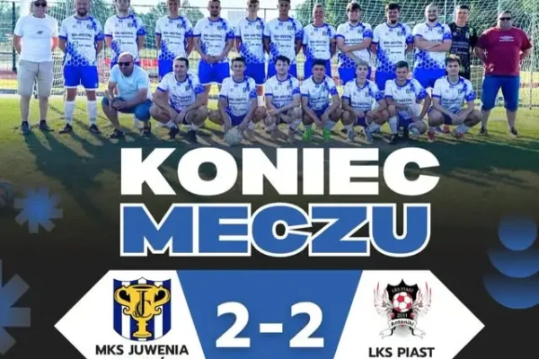 MKS Juwenia Cieszanów remisuje z Piastem Antoniki 2:2 w 10. kolejce