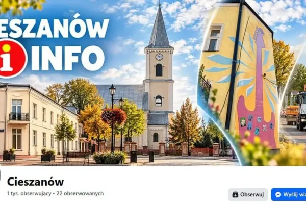 Urząd w Cieszanowie ostrzega: profil „Cieszanów Info” nie jest oficjalnym źródłem